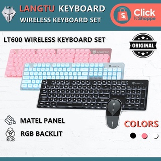 LANGTU Wireless Keyboard LT600 2.4Ghz Full-Size And Mouse Combo For Home Office