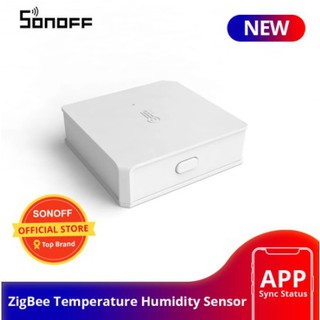 SONOFF SNZB-02 - ZigBee Temperature And Humidity Sensor SONOFF SNZB-02 ZigBee Temperature And Humidity Sensor Real Time Notification E-WeLink Smart Home App Work With SONOFF ZBBridge METREL
