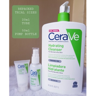 CeraVe Hydrating Cleanser TRIAL SIZES