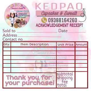 ZOMVI personalized non official receipt (3)