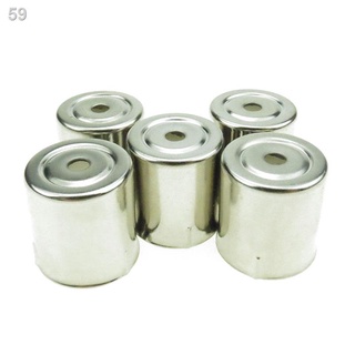 ﹍◐5PCS/LOT Stainless Steel Round Hole Magnetron Caps for Microwave Replacement Parts for Microwave O