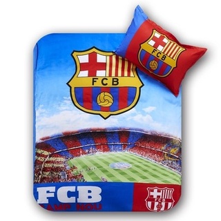 Barcelona football team fans bed sheets people bedding Barcelona four-piece student dormitory quilt
