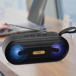 FM radio speaker portable bluetooth wireless speaker bass outdoor USB speaker subwoofer (5)