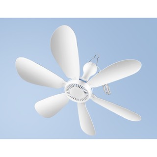 Ceiling Fan with 6 Blades 700mm White Mabuhay Star FS-60