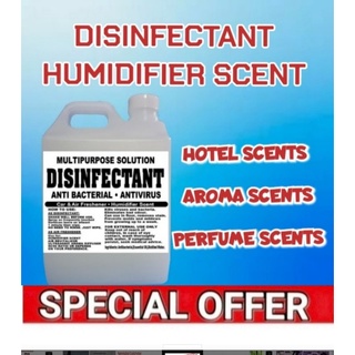 Legit Hotel Scents Aroma Scents Multi Purpose Disinfectant AntiBacterial Air Freshner .