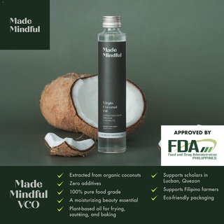 Body Oil■◇Made Mindful Virgin Coconut Oil (1-pack) 215 ml