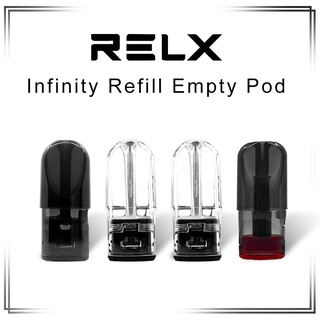 Ready Stock RELX Infinity 4th / RELX Essential Refill Pod Refillable Empty Cartridge Pods 3-5times