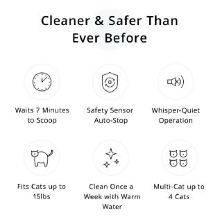 [Circle Zero] Zero-Odor Self-Cleaning Litter Box (4)
