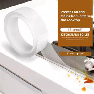Kitchen Sink Waterproof Mildew Strong Self-adhesive Transparent Tape Bathroom Gap Pool Nano Tape