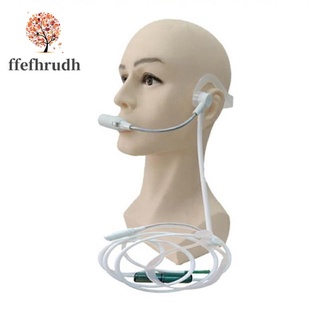 Headset Nasal Type Oxygen Cannula 2M Silicone Straw Tube Concentrator