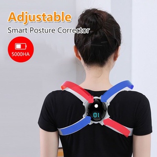 Smart Posture Corrector Back Support Vibrator Smart Tips Correction Belt Strap For kids adult (6)