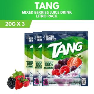 Tang Mixed Berries 20g Litro Pack (Set of 3)