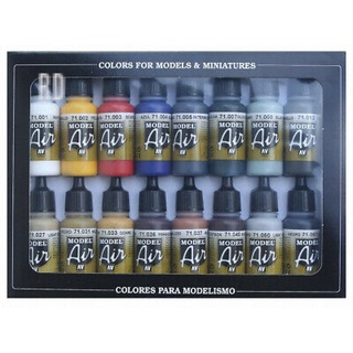 ART HUB - Vallejo Model Air 17 mL PART 1 of 2 (Color Paint Acrylic Painting Colors Game Air Brush)