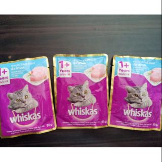 Whiskas Pouch Adult 85g Ocean fish Set of 3