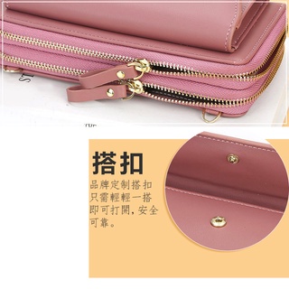 Baellerry Multifunctional Ladies Wallet Korean Pull Crossbody Bag Shoulder Pack (4)