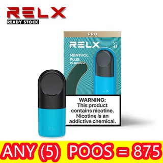 【In Stock】Autherntic RELX Infinity Pods Vape Pod Compatible with Relx Infinity Menthol Plus
