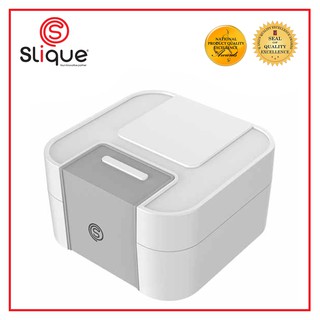 SLIQUE Lunch Box w/ Compartments 1900ml | BPA Free Airtight | Microwave Safe
