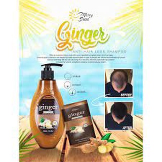 Ginger shampoo anti-hair loss ..