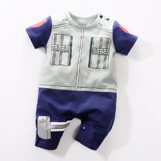Baby Romper Dragon Ball Short Sleeve Jumpsuit Baby Boy Girl Clothes One Piece (3)