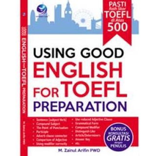 Using Good English For Toefl Preparation / M. Zainul Arifin / Offset /Original / Best Selling