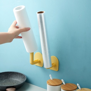Kitchen Bathroom Punch-Free Wall Storage Hook Traceless Storage Rack Chopping Board Pot Cover Rack Wall-Mounted
