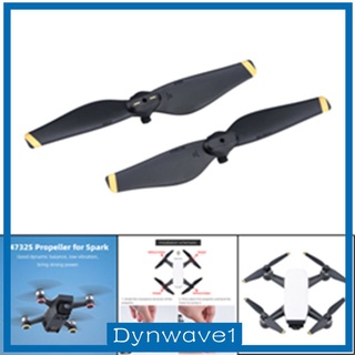[DYNWAVE1] Quick-Release Propellers Parts for DJI Spark 4732S Drone