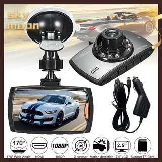 SKY*2.5 Inch LCD 1080P Car DVR Camera Dash Cam Video Recorder G-sensor Night Vision