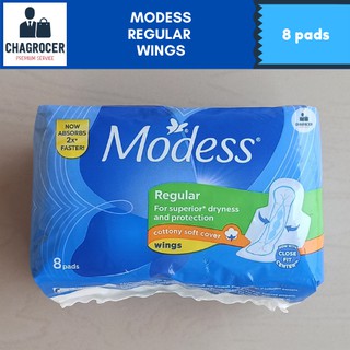 Modess Regular Cottony Soft Cover 8 pads