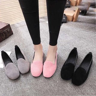 New Women Casual Slip On Loafers Office Lady Flats Shoes