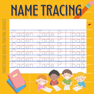 Name Tracing Pad | Alphabet Tracing | Cursive Practice Writing | Name Tracing Writing Pad for Kids