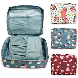 travel pouch✺Travel MULTI POUCH PRINTED Makeup Organizer