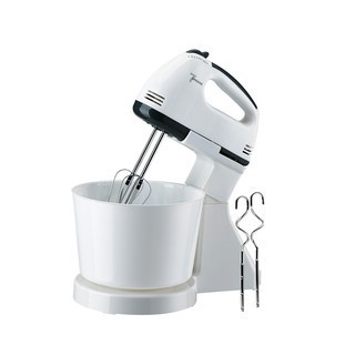 One Home 7 Speed Hand Mixer W Stand Mixer With Plactic Bowl AS489