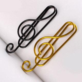 20Pcs Metal Music Symbols Paper Clips Stationary Office Supplies ♛