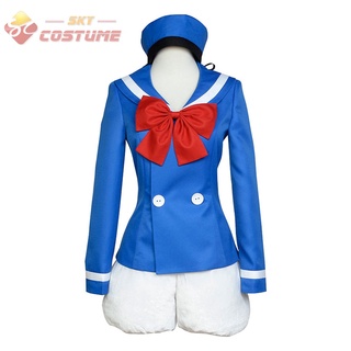 In Stock Donald Duck Marine Uniform Cosplay Costume Halloween Carnival Full Set