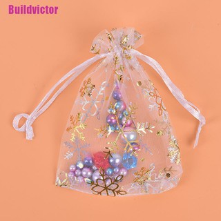 [Buildvictor] 25 pcs/50 pcs DIY Organza Jewelry Candy Pendent Mixed Color Wedding Gift Bag