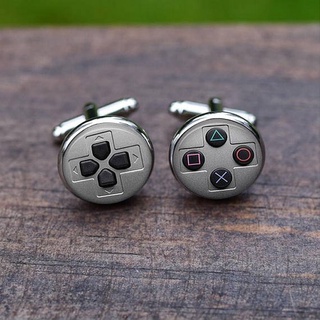 Jewelry Gaming Keyboard Time Gem Cufflinks French Suit Custom Button