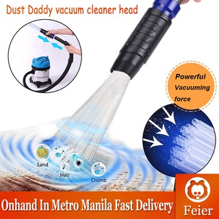 【Portable】 Dust Daddy Brush Universal Cleaner Cleaning Dirt Vacuum Attachment Straw Tubes Dirt Dust