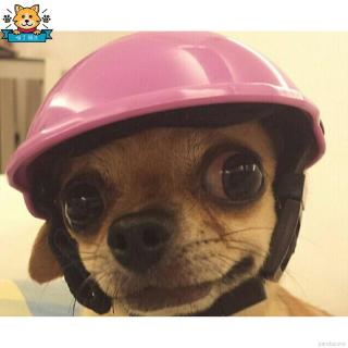 【Loveinhouse】Pet Hats Pet Helmet ABS Puppy Motorcycle Sports Pet Helmet