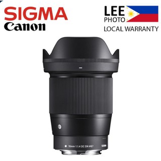 Sigma 16mm f/1.4 DC DN Contemporary Lens for Canon EF-M - (Lee Photo)