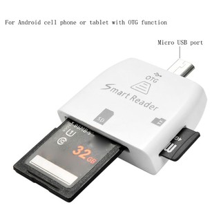 Micro USB OTG SD TF Micro SD Card Reader For Samsung Android