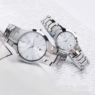 Hot Selling Couple Watch LSVTR Men Women Tungsten Steel Watch Ladies Quartz Lover Watch Gift To Husb
