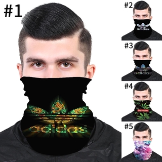 Magic Face Masks Half Soft Headwear Sweatband Headband Tube Mask Face Mask Multifunctional Head Scarf for Men Climbing