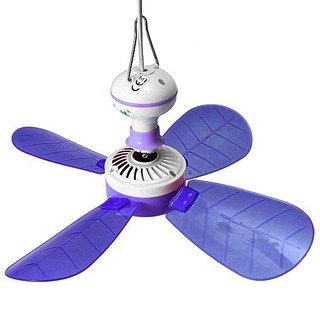 Portable Easy Hang 4 Blades Hanging Mini Ceiling Fan