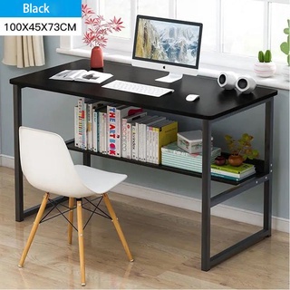 PH Delivery Computer Table Big Size Study Desk Home Office Table Simple Dining Desk 100*45*73cm (1)