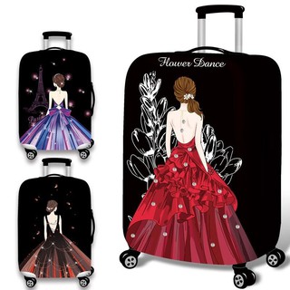 Fairy Luggage Covers Lady Suitcase Cover Bag Protector (1)