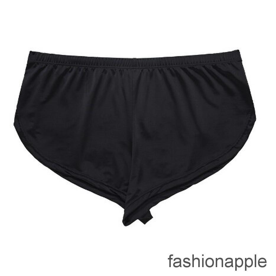 FAPH Men Split Short Home Shorts Clothes Underwear Boxer (5)