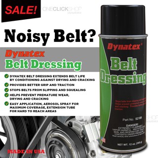 Belt Dressing Anti-Noisy Car Belt Anti Slipping & Squealing - 12oz