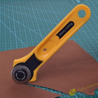 Fa❀28mm Circular Cut Blade Patchwork Fabric Leather Craft Rotary Cutter 【Ready】