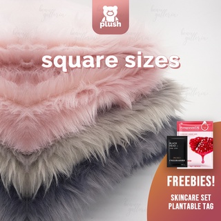 Cheapest and High Quality Plush Faux Fur Fabric for flatlay product baby shoot by Beau Galleria