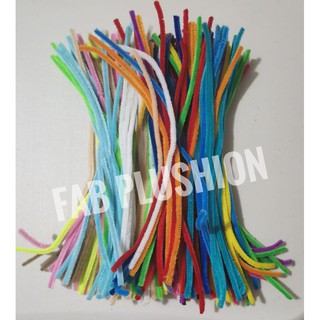 PLUSH STICK PIPE CLEANER CHENILLE STEMS BENDABLE ARTS AND CRAFTS